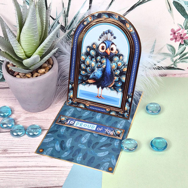 Quirky Animals Card Topper Kit