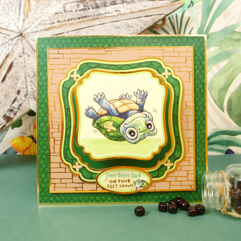 Quirky Animals Card Topper Kit