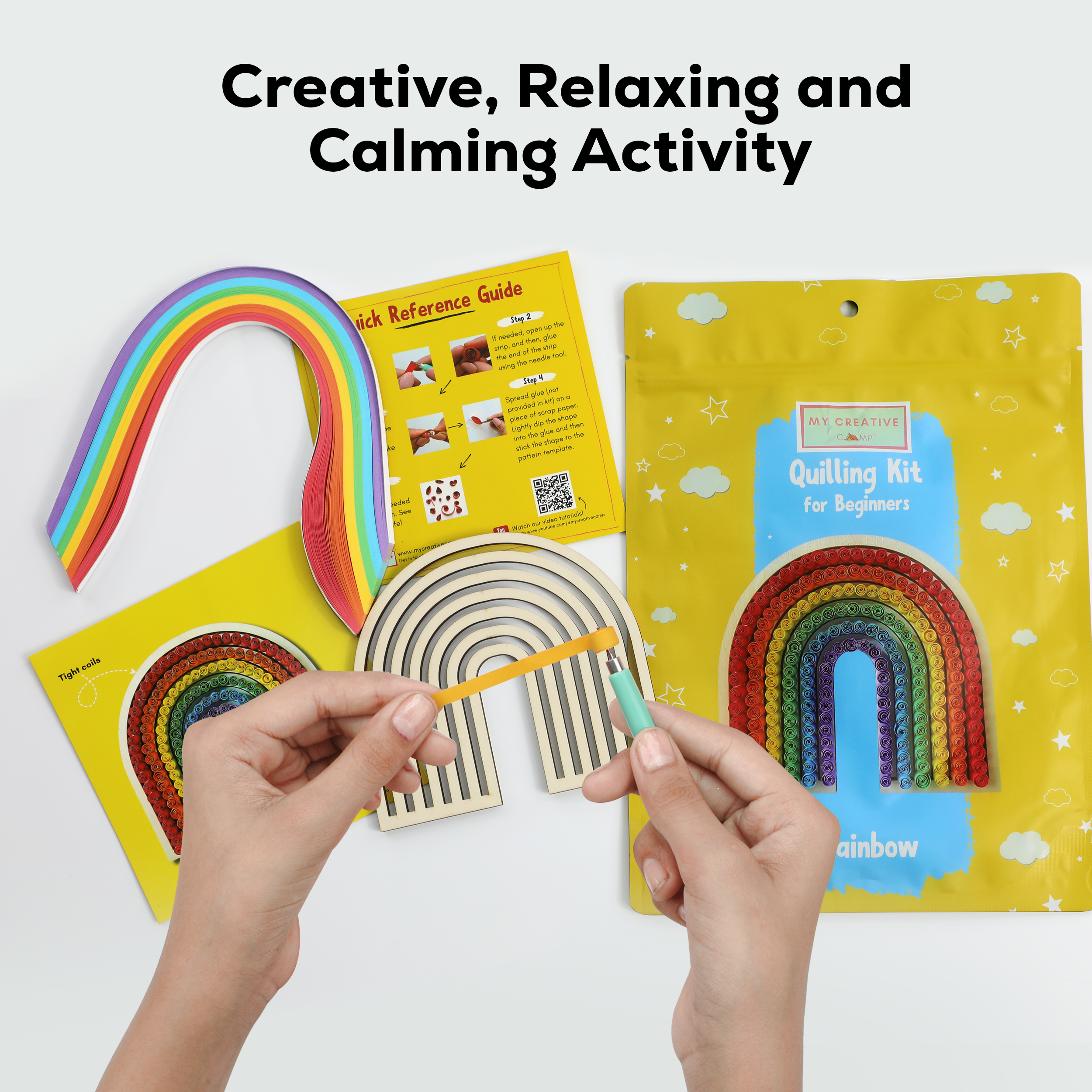 My Creative Camp Rainbow Quilling Kit