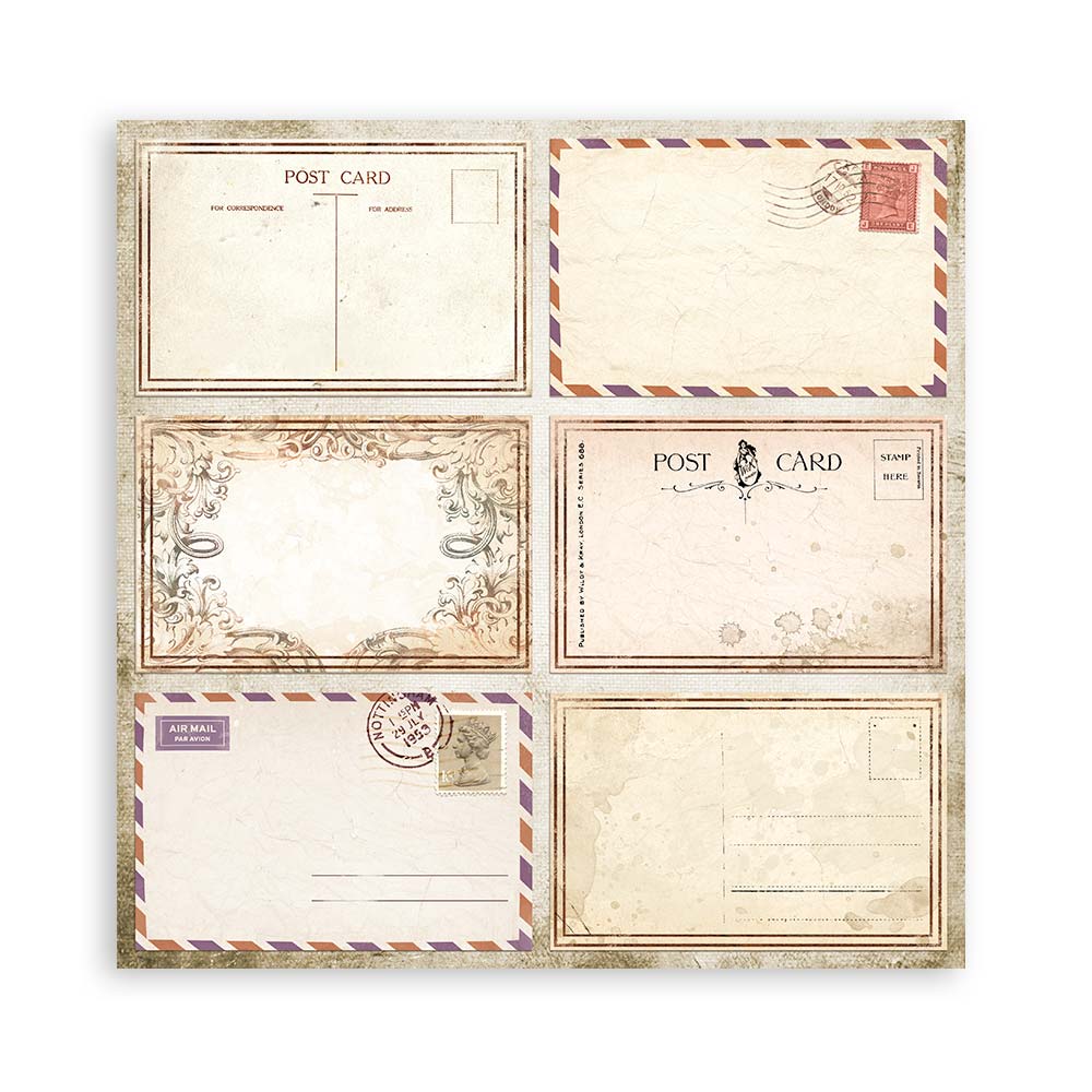 12”x12” (30.5x30.5cm) Paper Pad 10 Double Sided Printed Sheets - Our Way