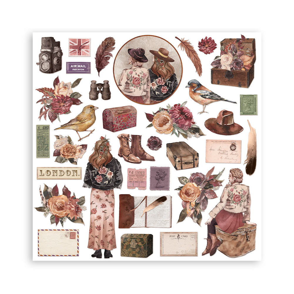 12”x12” (30.5x30.5cm) Paper Pad 10 Double Sided Printed Sheets - Our Way