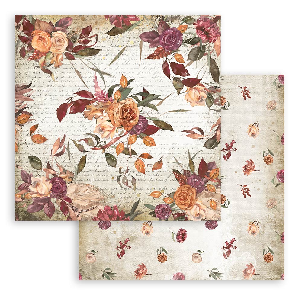 12”x12” (30.5x30.5cm) Paper Pad 10 Double Sided Printed Sheets - Our Way