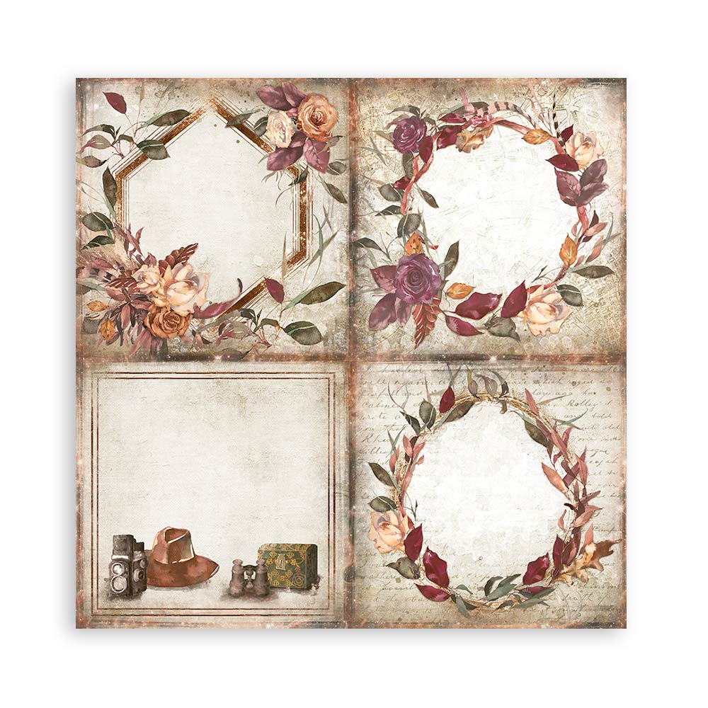 12”x12” (30.5x30.5cm) Paper Pad 10 Double Sided Printed Sheets - Our Way
