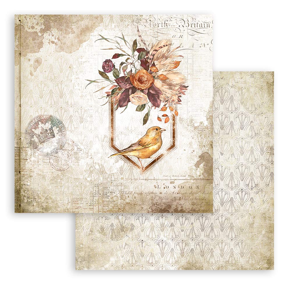 12”x12” (30.5x30.5cm) Paper Pad 10 Double Sided Printed Sheets - Our Way