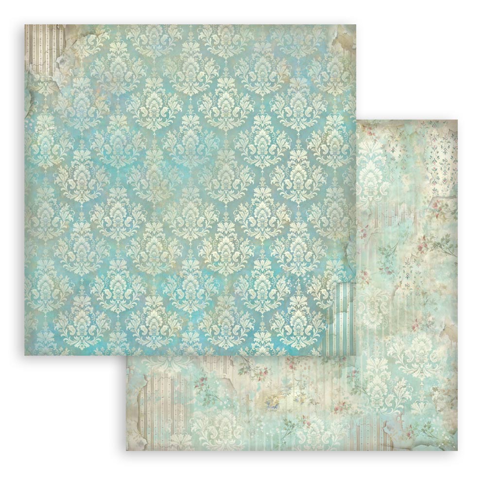 Scrapbooking Printed Pad For Art And Craft 10 Sheets cm 30.5x30.5 (12"x12") Backgrounds - Symphony