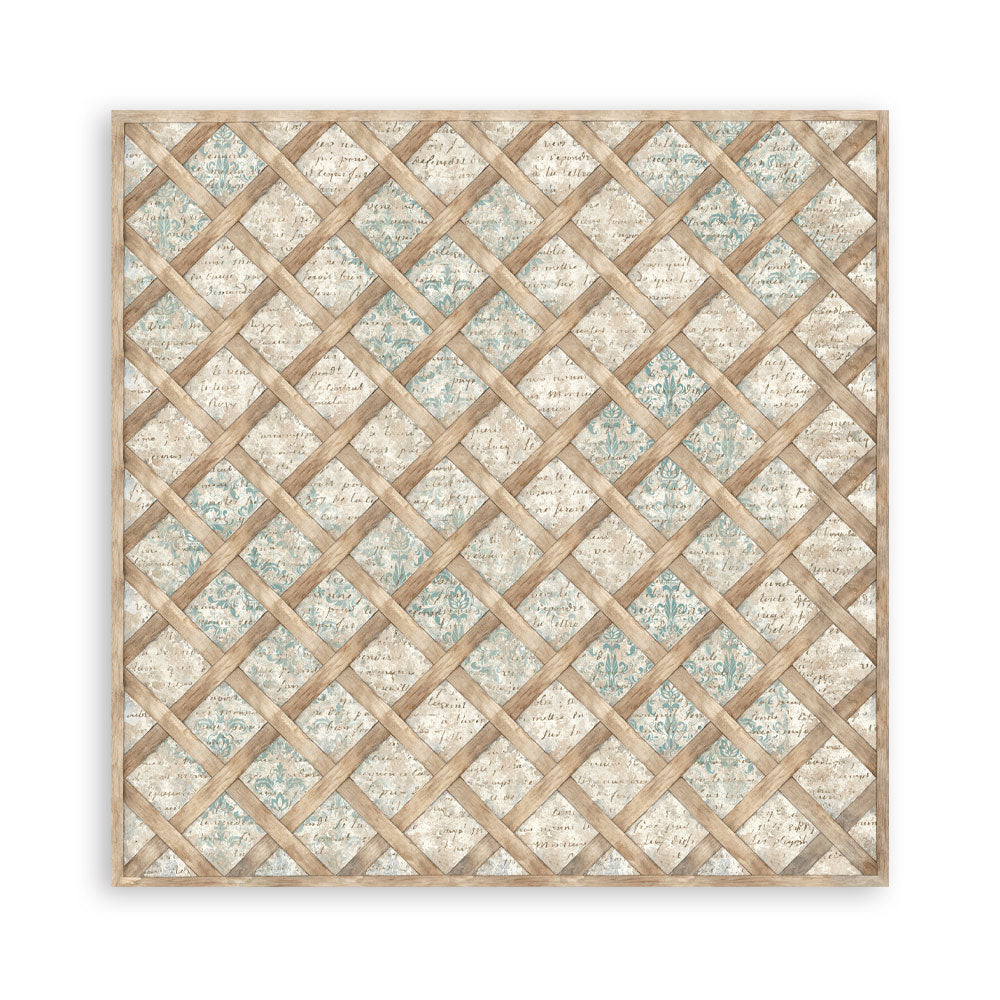 Scrapbooking Printed Pad For Art And Craft 10 Sheets cm 30.5x30.5 (12"x12") Backgrounds - White Christmas