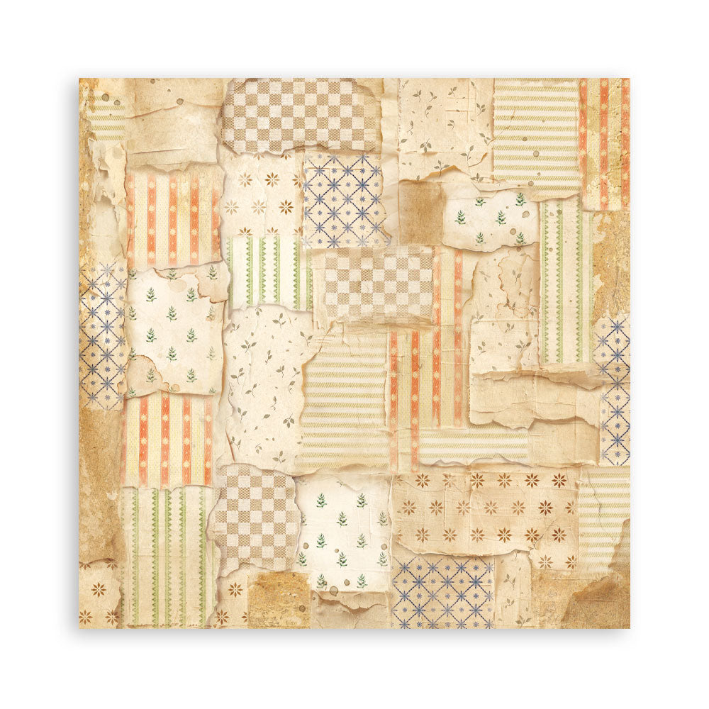 Scrapbooking Printed Pad For Art And Craft 10 Sheets cm 30.5x30.5 (12"x12") Backgrounds - Silent Night