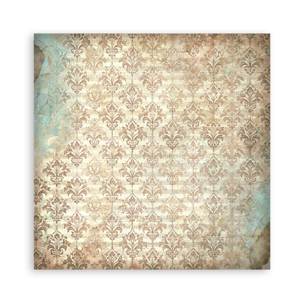 Scrapbooking Printed Pad For Art And Craft 10 Sheets cm 20.3x20.3 (8"x8") Backgrounds Symphony