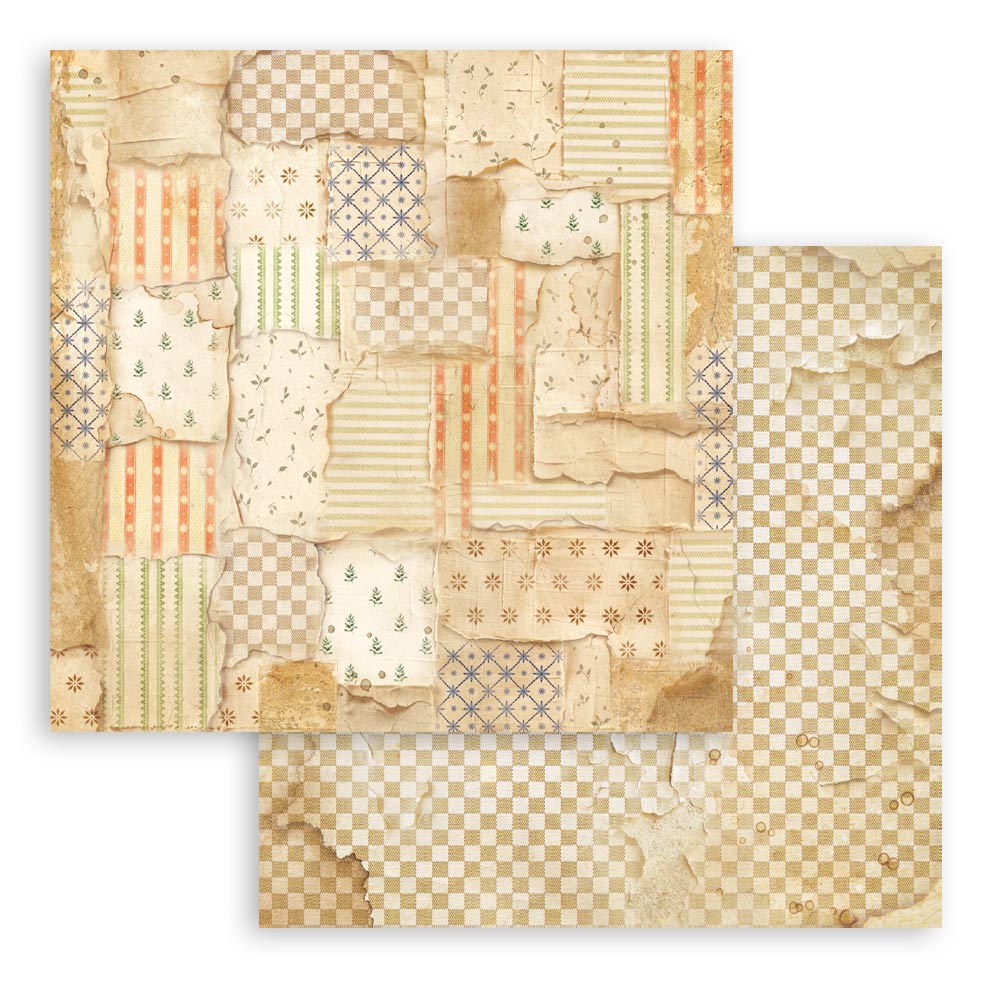 Scrapbooking Printed Pad For Art And Craft 10 Sheets cm 20.3x20.3 (8"x8") Backgrounds - Silent Night