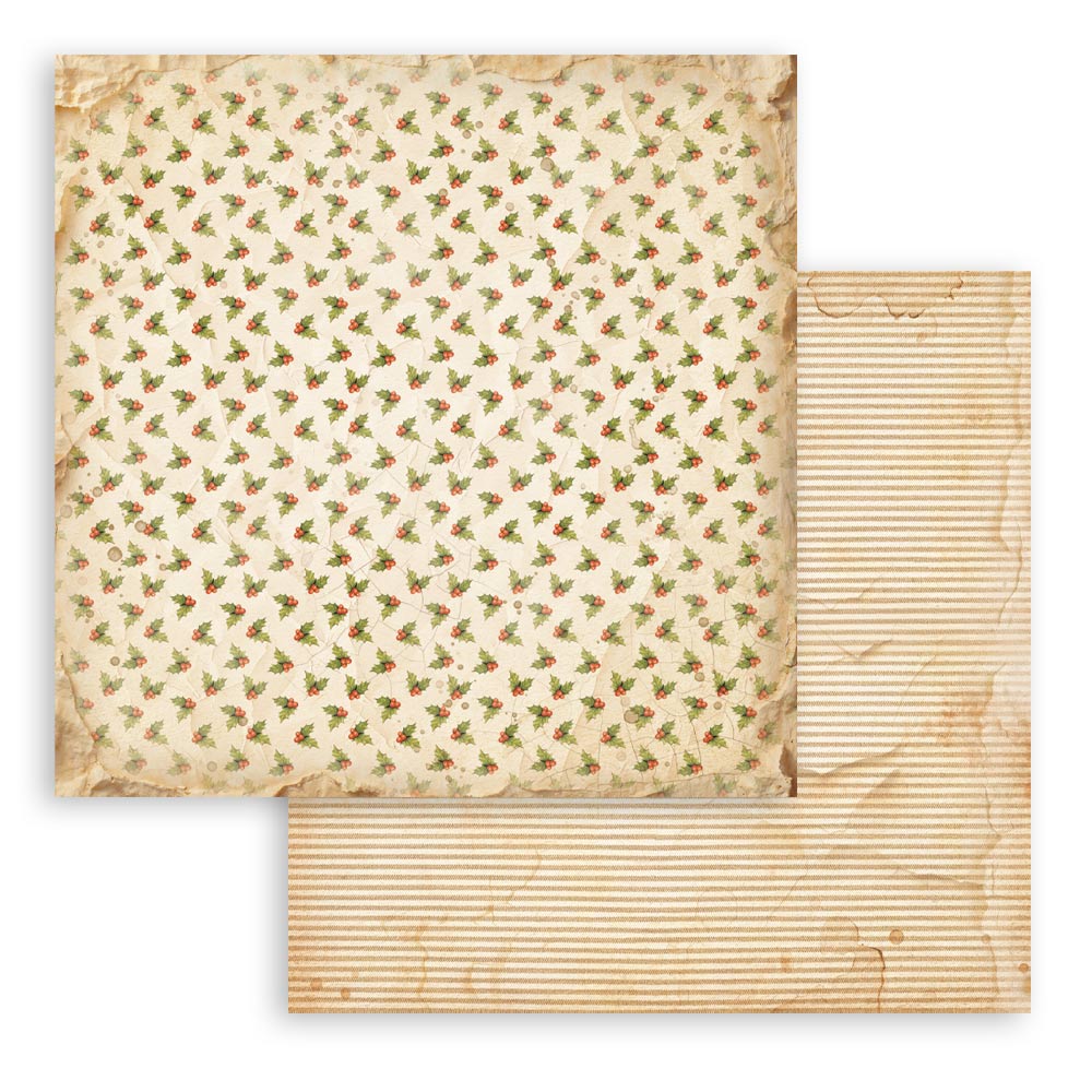 Scrapbooking Printed Pad For Art And Craft 10 Sheets cm 20.3x20.3 (8"x8") Backgrounds - Silent Night