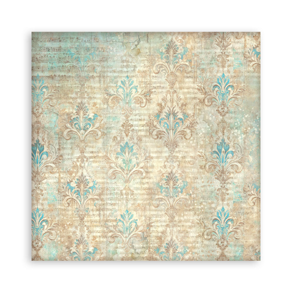 Scrapbooking Printed Pad For Art And Craft 22 Sheets cm 20.3x20.3 (8"x8") Single Face Symphony