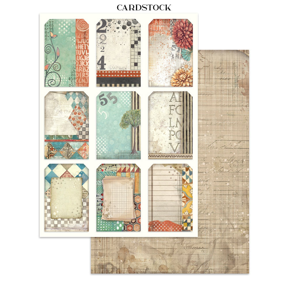Printed Art Junk Journal: Stickers, Cut-Outs, Backgrounds For Art And Craft - Furry Friends