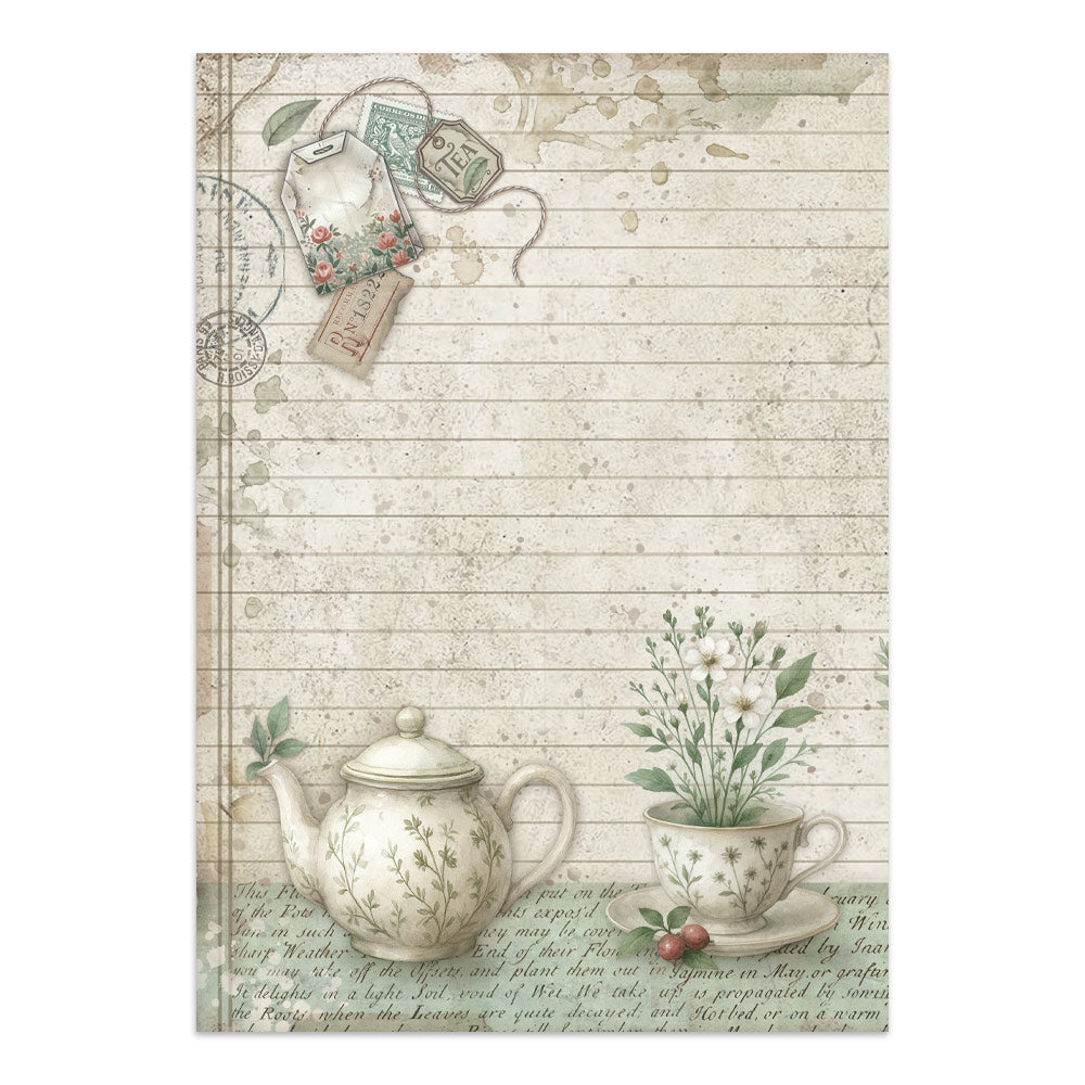 Printed Art Junk Journal: Stickers, Cut-Outs, Backgrounds For Art And Craft - Herbarium Silvae