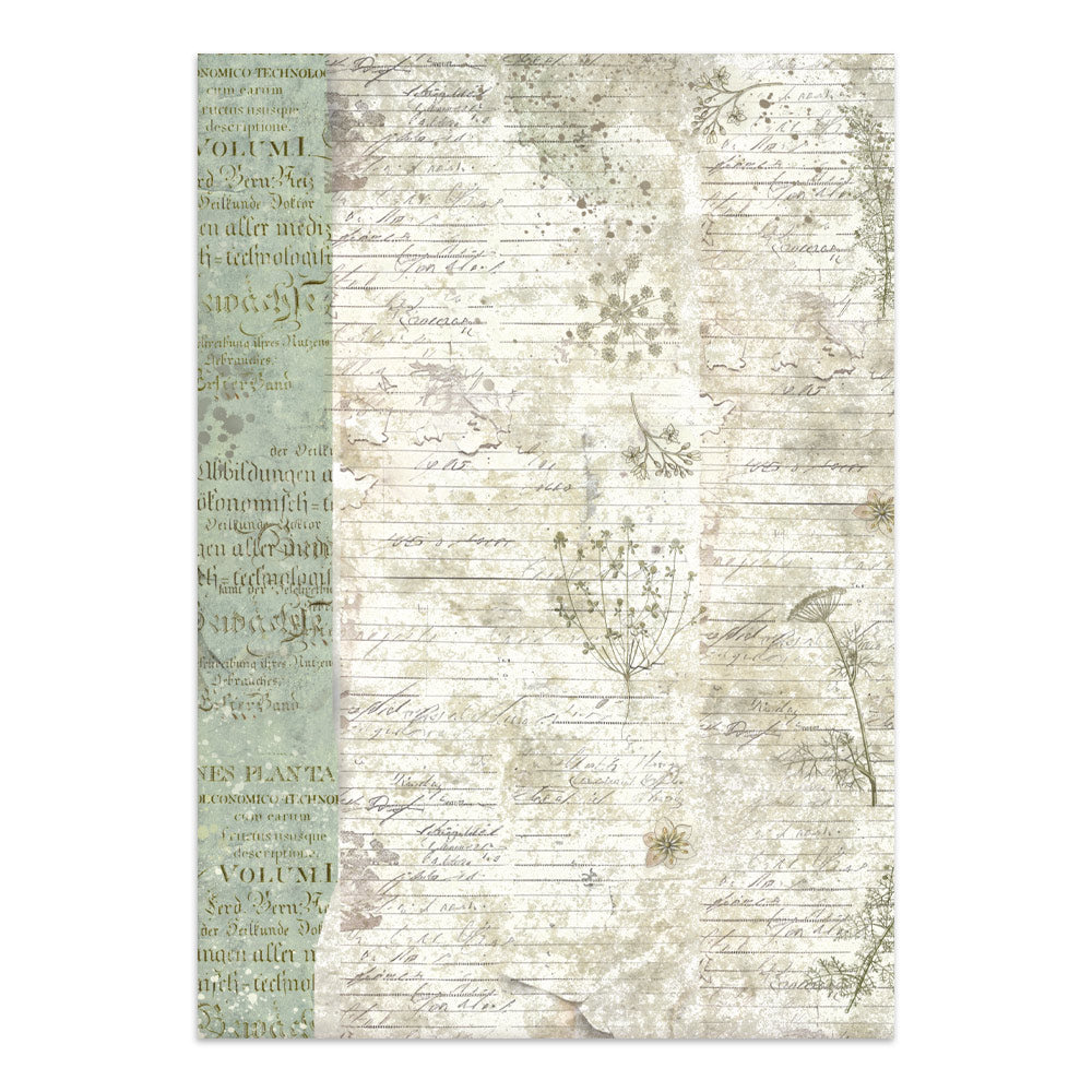 Printed Art Junk Journal: Stickers, Cut-Outs, Backgrounds For Art And Craft - Herbarium Silvae