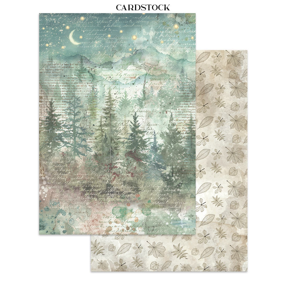 Printed Art Junk Journal: Stickers, Cut-Outs, Backgrounds For Art And Craft - Herbarium Silvae