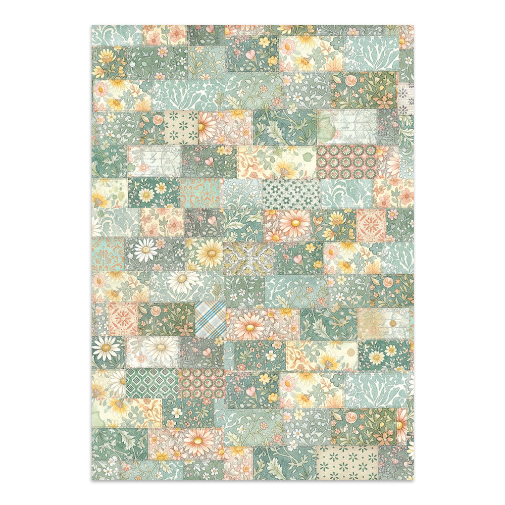 Printed Art Junk Journal: Stickers, Cut-Outs, Backgrounds For Art And Craft - Daisy Art