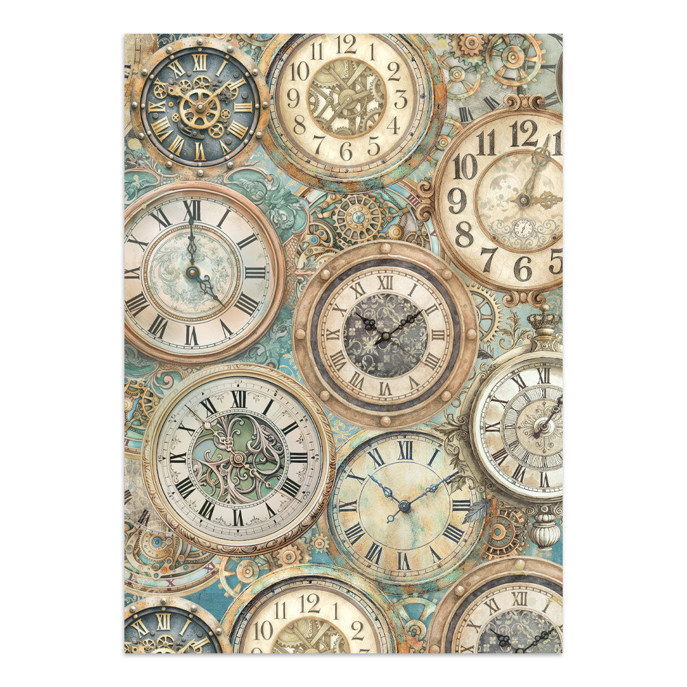 Printed Art Junk Journal: Stickers, Cut-Outs, Backgrounds For Art And Craft - Gardens Of Time