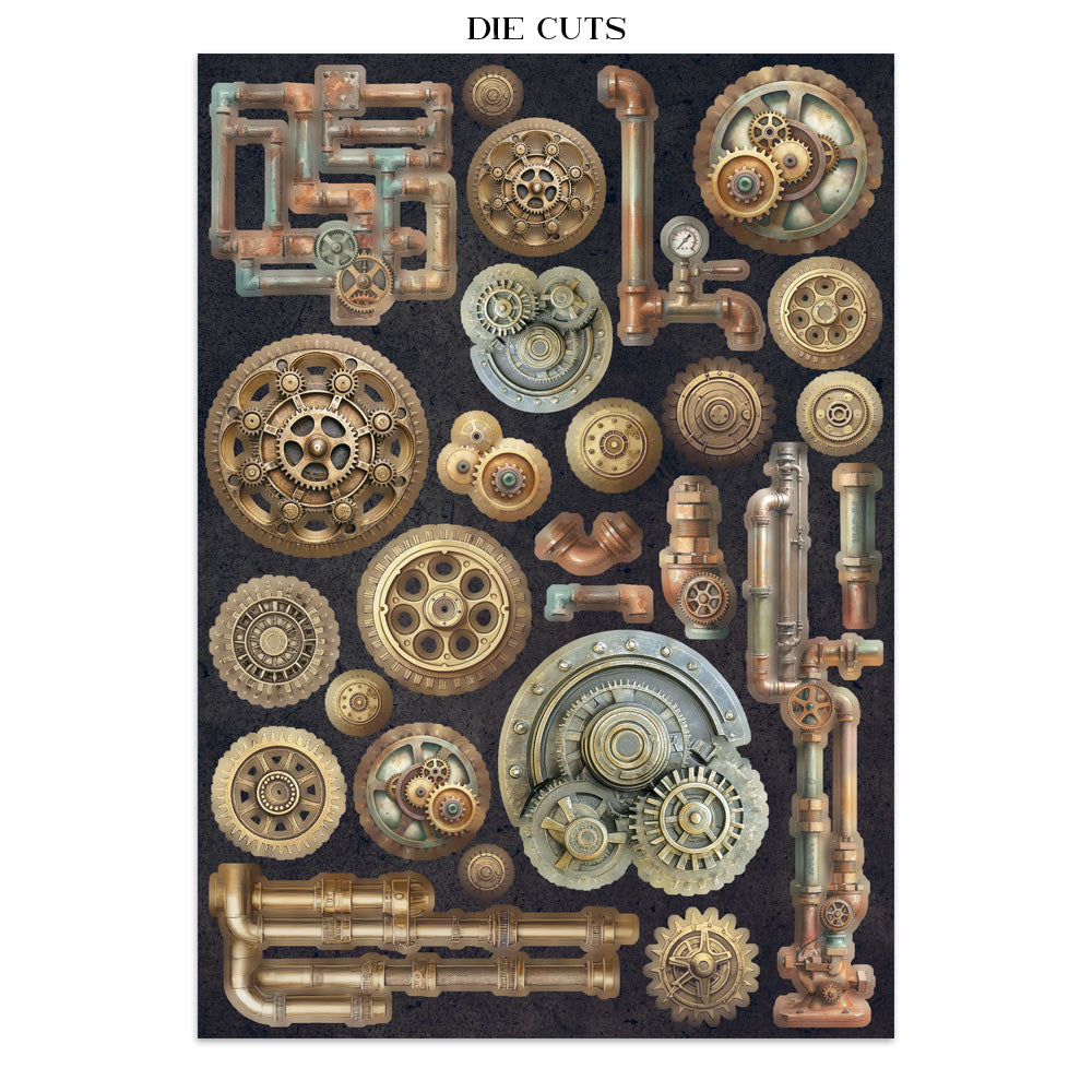 Printed Art Junk Journal: Stickers, Cut-Outs, Backgrounds For Art And Craft - Gardens Of Time