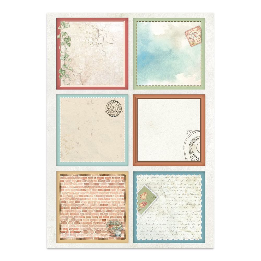 Printed Art Junk Journal: Stickers, Cut-Outs, Backgrounds For Art And Craft - Art Of Travelling