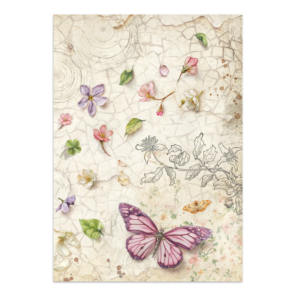 Printed Art Junk Journal: Stickers, Cut-Outs, Backgrounds For Art And Craft - All Around