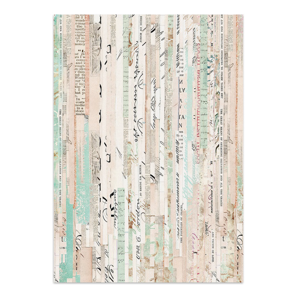 Printed Art Junk Journal: Stickers, Cut-Outs, Backgrounds For Art And Craft - Wonderland