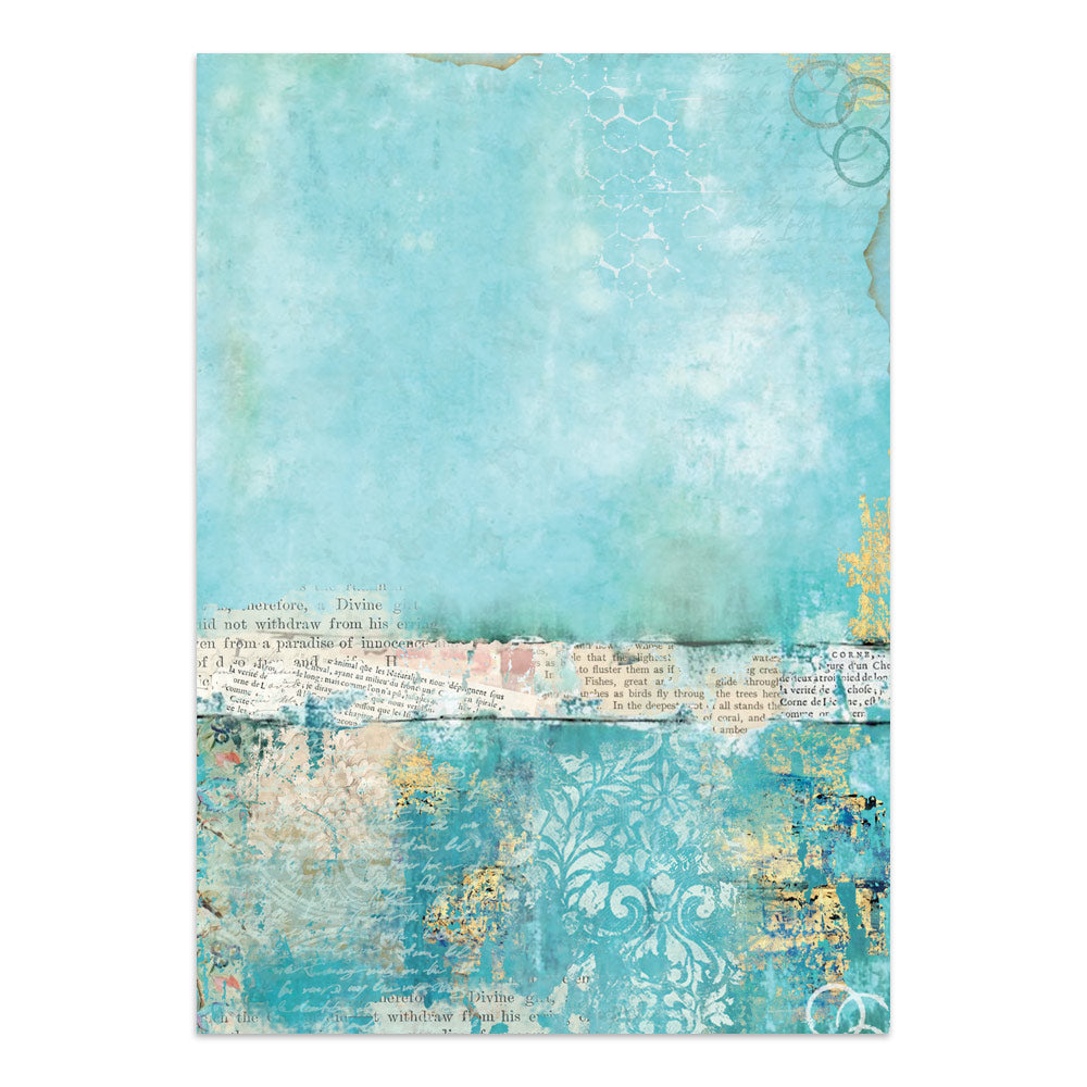 Printed Art Junk Journal: Stickers, Cut-Outs, Backgrounds For Art And Craft - Wonderland