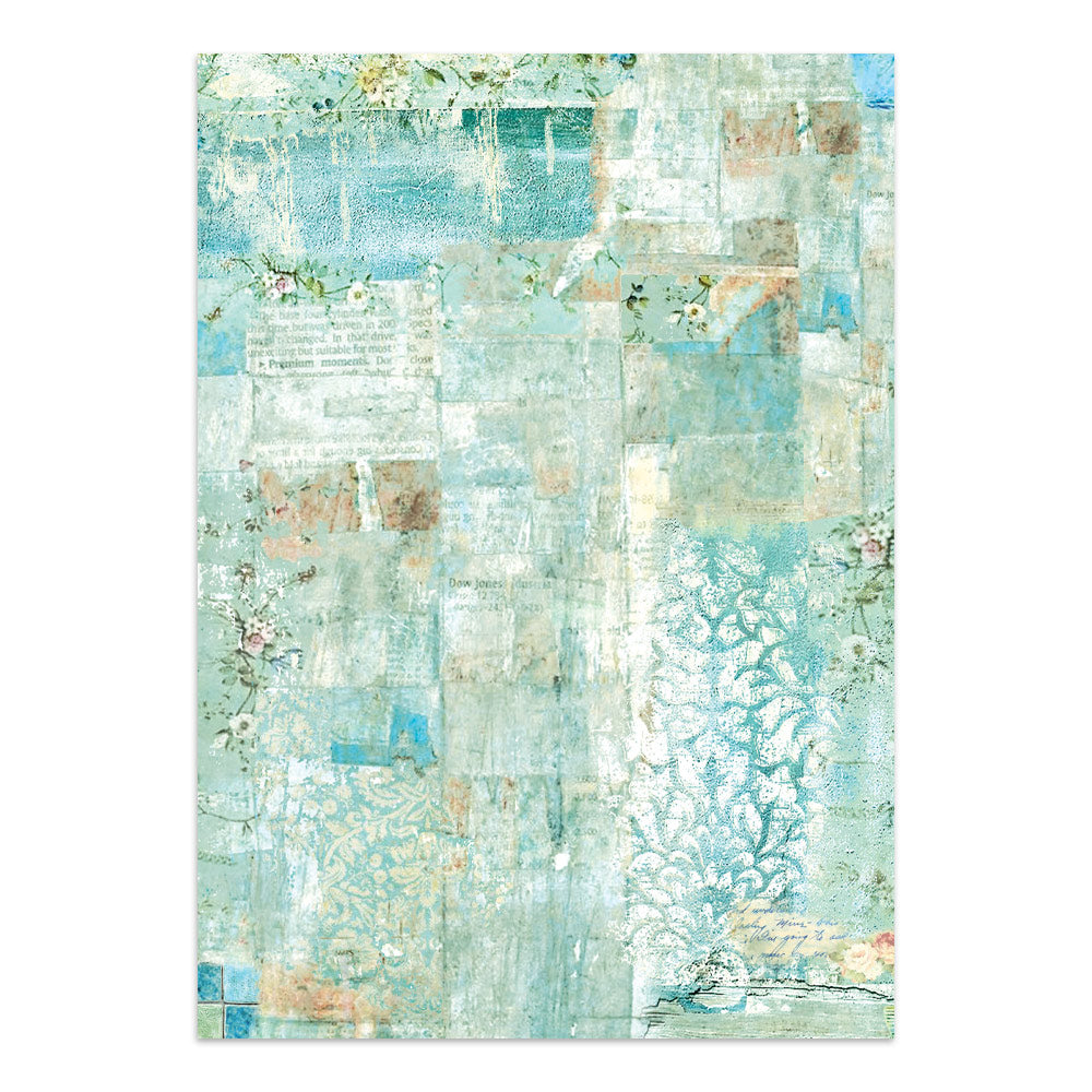 Printed Art Junk Journal: Stickers, Cut-Outs, Backgrounds For Art And Craft - Wonderland