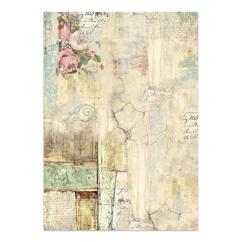 Printed Art Junk Journal: Stickers, Cut-Outs, Backgrounds For Art And Craft - Wonderland