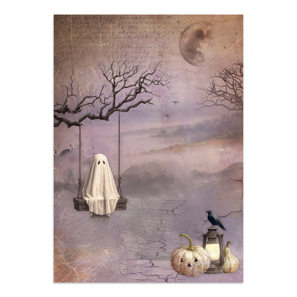 Printed Art Junk Journal: Stickers, Cut-Outs, Backgrounds For Art And Craft - Halloween