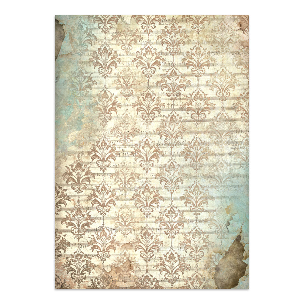 Printed Art Junk Journal: Stickers, Cut-Outs, Backgrounds For Art And Craft - Symphony