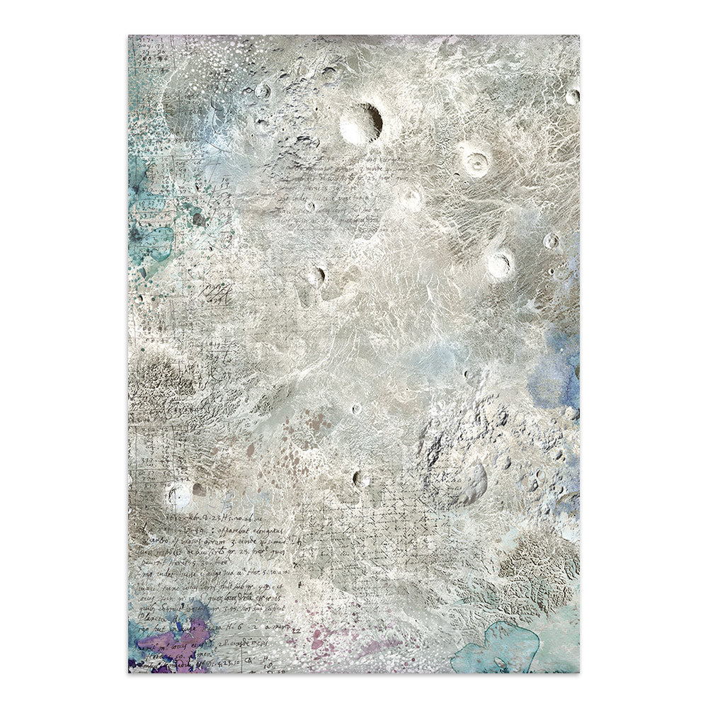 Printed Art Junk Journal: Stickers, Cut-Outs, Backgrounds For Art And Craft - Cosmos