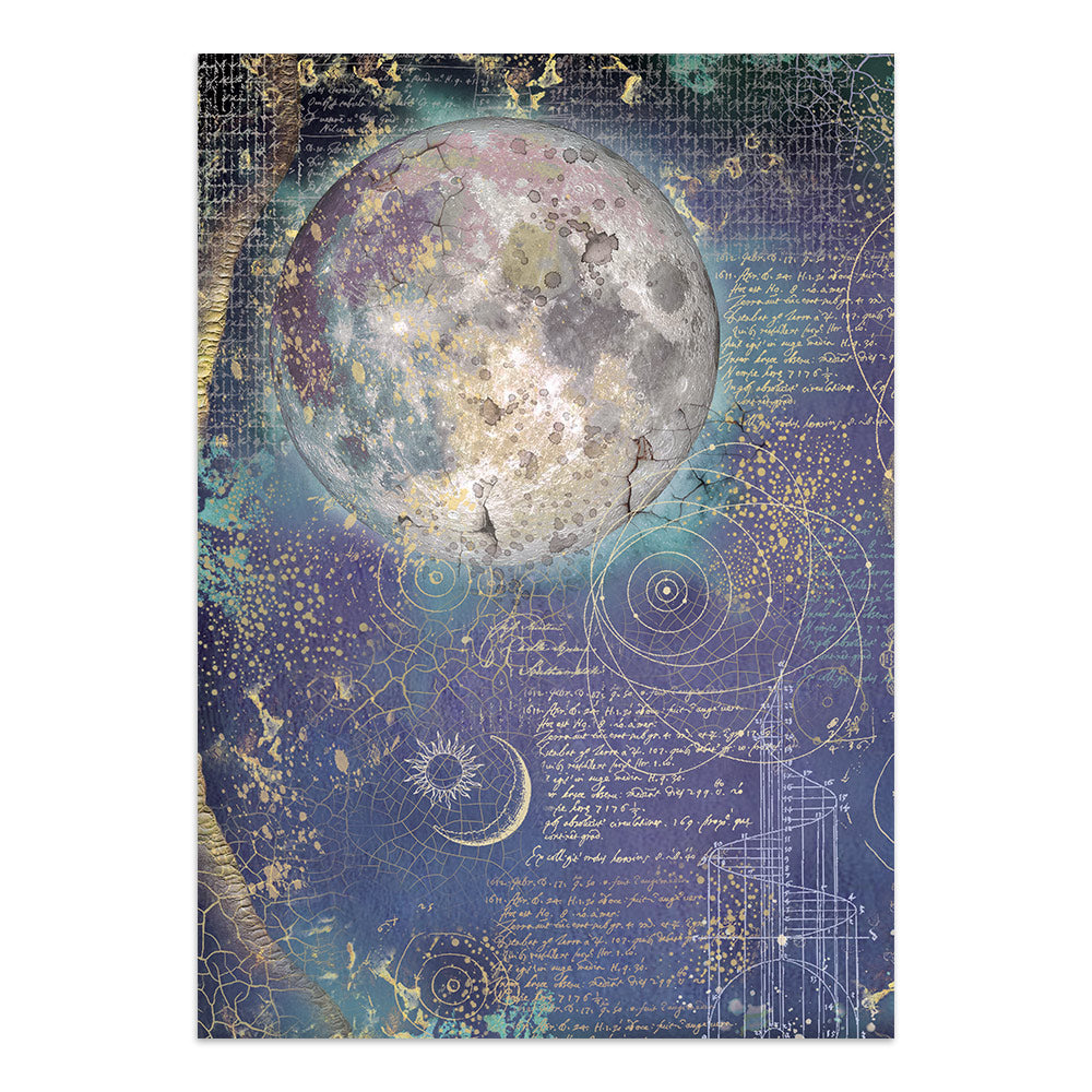 Printed Art Junk Journal: Stickers, Cut-Outs, Backgrounds For Art And Craft - Cosmos
