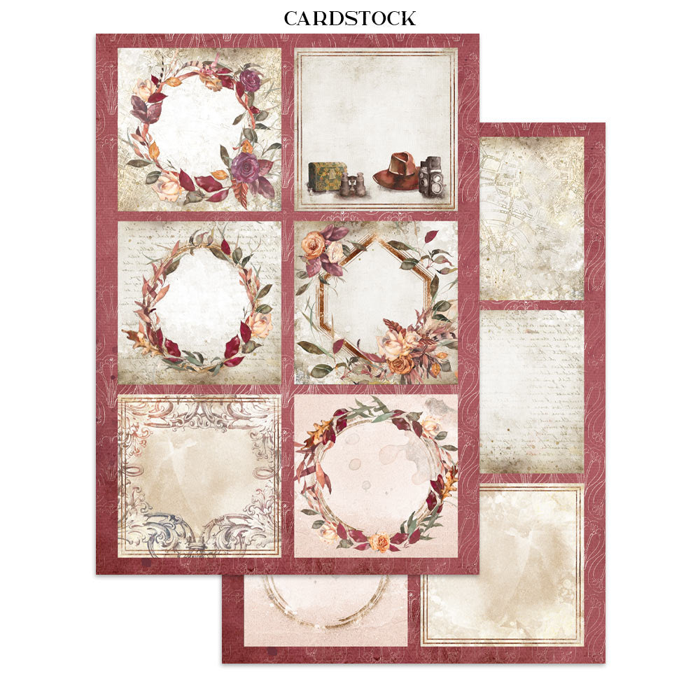 Printed Art Junk Journal: Stickers, Cut-Outs, Backgrounds For Art And Craft - Our Way