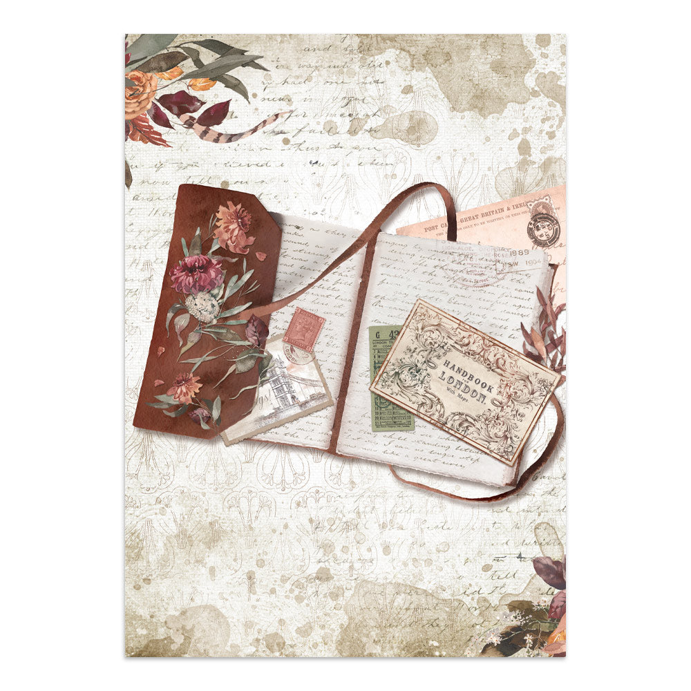 Printed Art Junk Journal: Stickers, Cut-Outs, Backgrounds For Art And Craft - Our Way