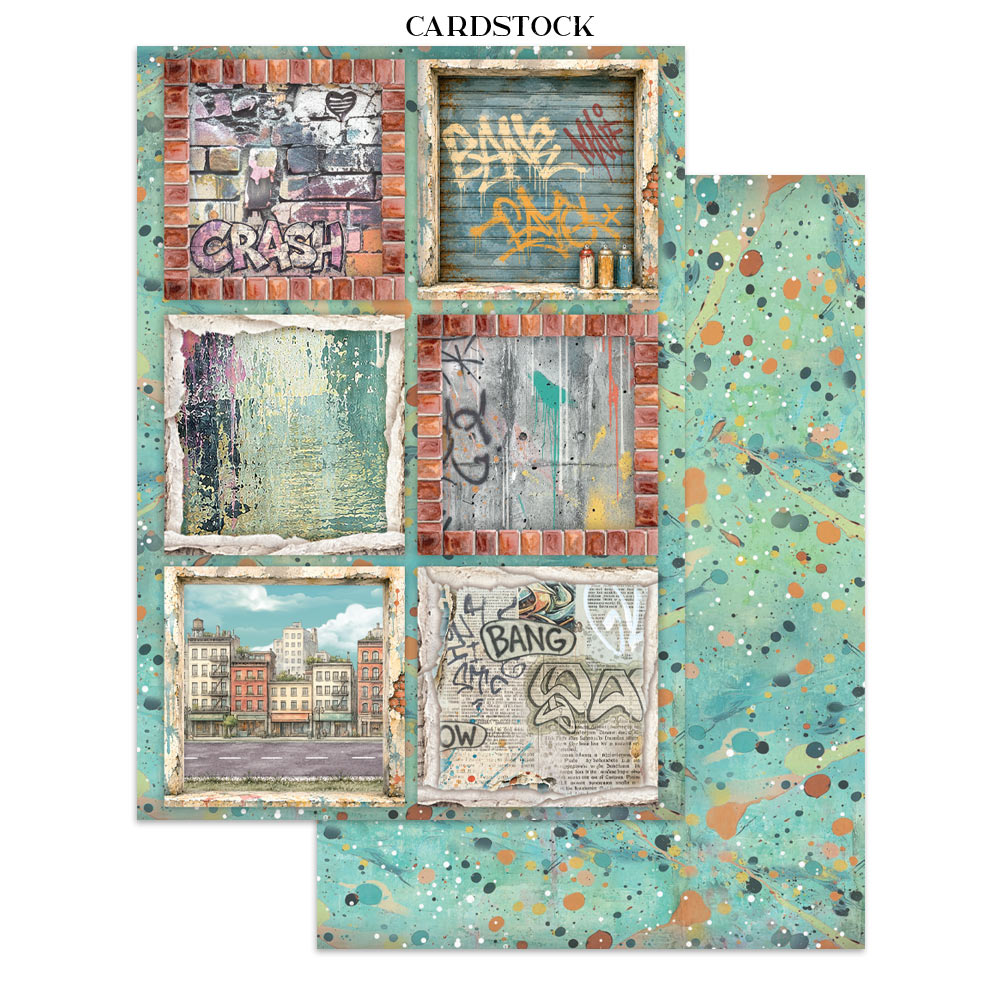 Printed Art Junk Journal: Stickers, Cut-Outs, Backgrounds For Art And Craft - Furry Friends 2