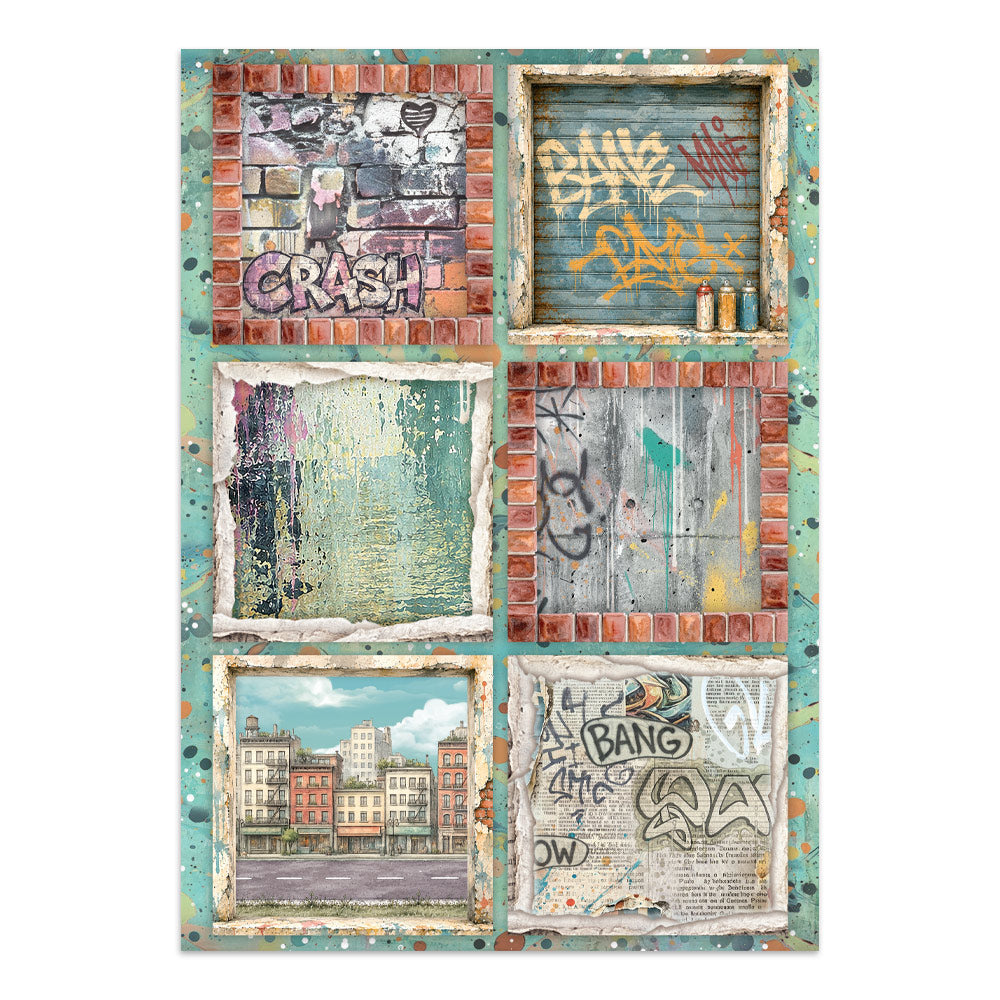 Printed Art Junk Journal: Stickers, Cut-Outs, Backgrounds For Art And Craft - Furry Friends 2