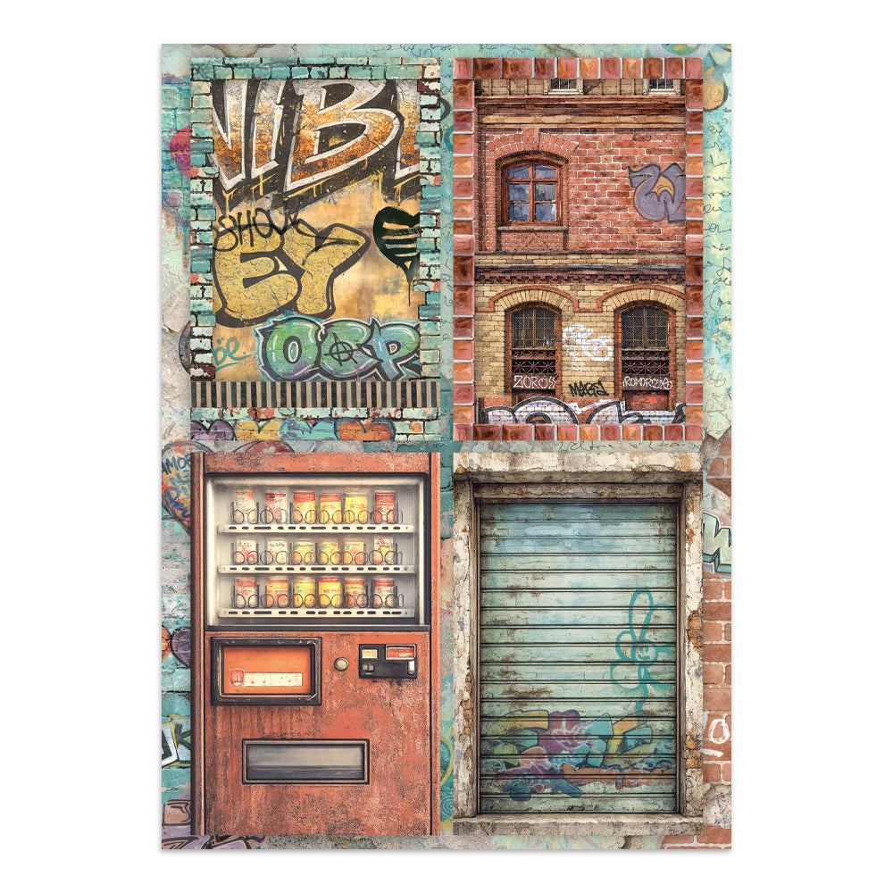 Printed Art Junk Journal: Stickers, Cut-Outs, Backgrounds For Art And Craft - Furry Friends 2