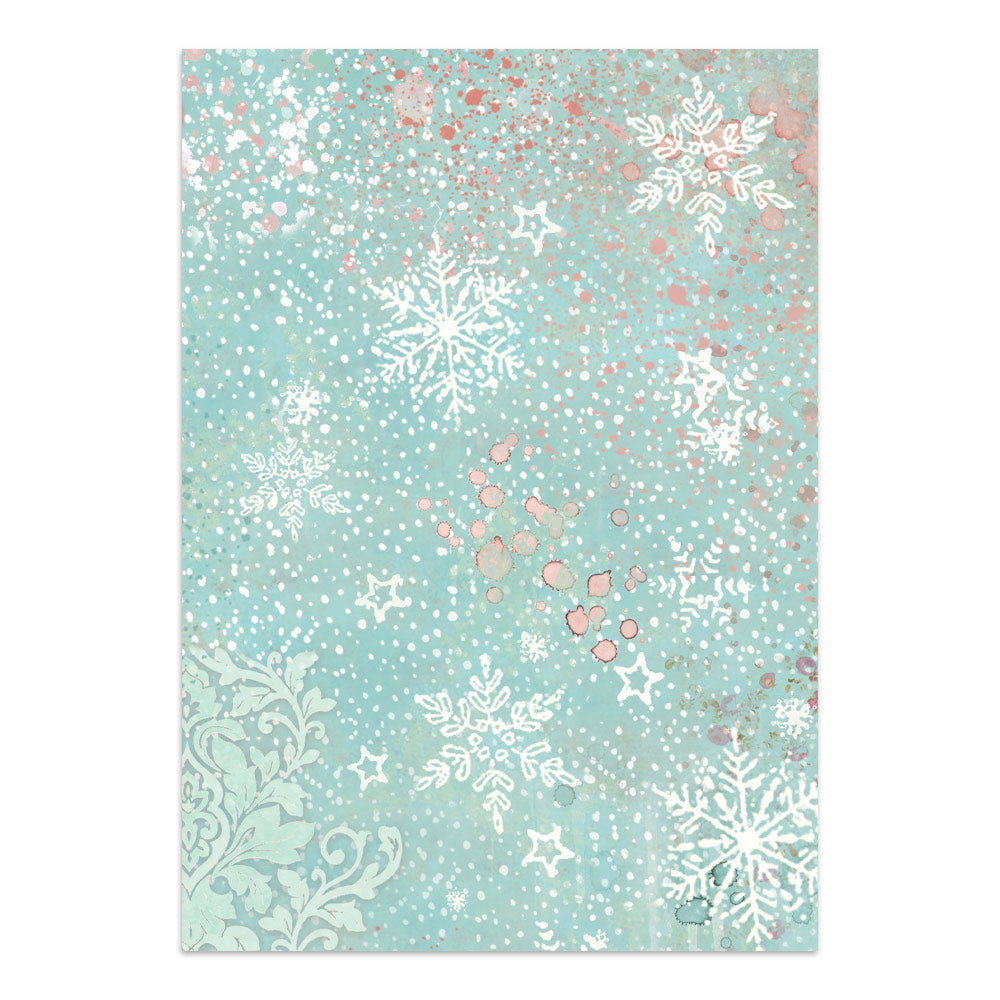 Printed Art Junk Journal Focus Points For Art And Craft A5 - Winter Magic