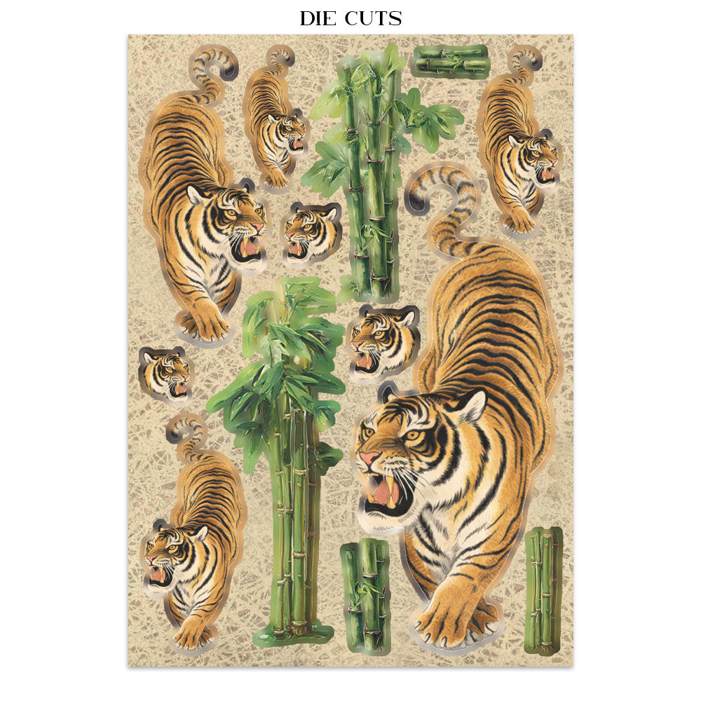 Printed Art Junk Journal Focus Points For Art And Craft A5 - Oriental Garden