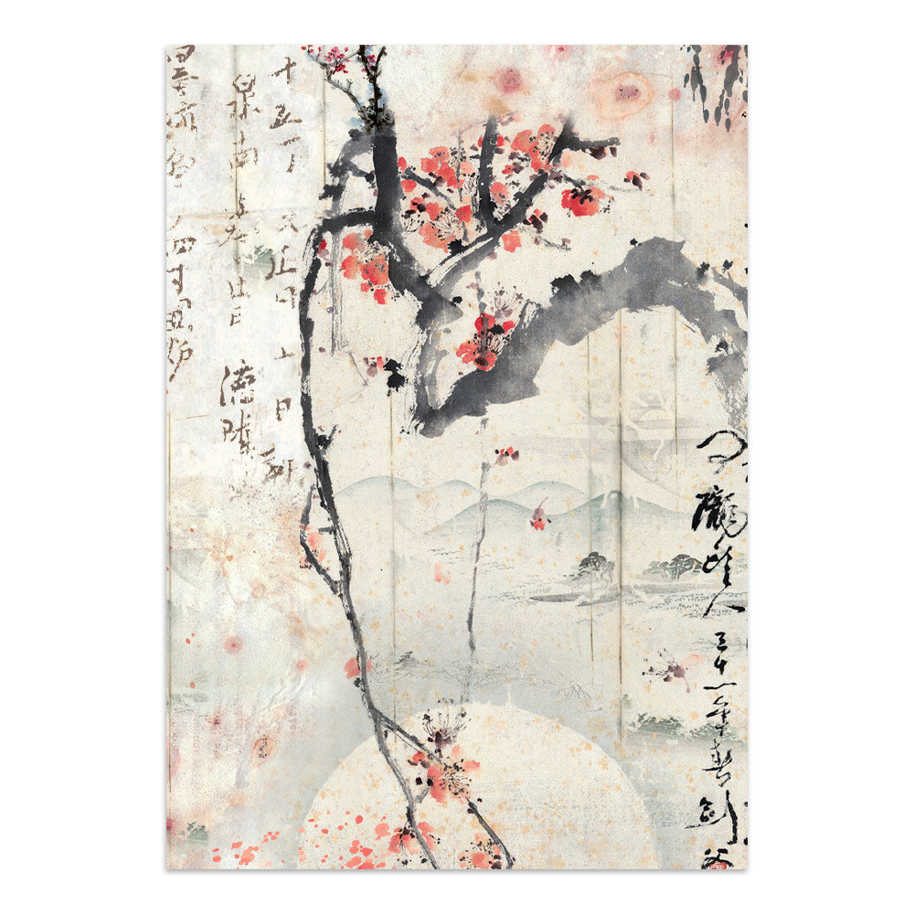 Printed Art Junk Journal Focus Points For Art And Craft A5 - Oriental Garden