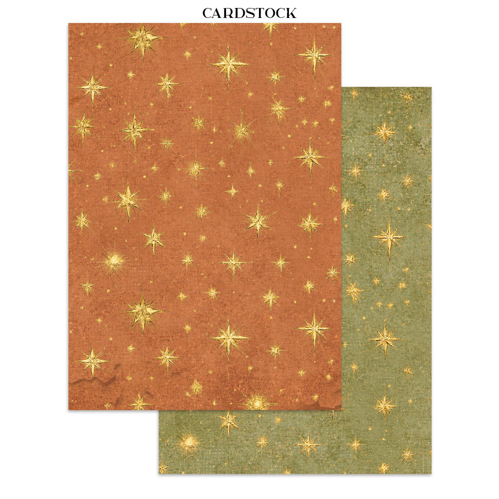 Printed Art Junk Journal Focus Points For Art And Craft A5 - Silent Night
