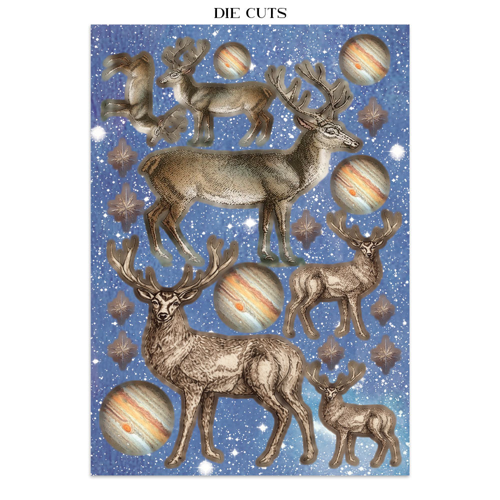 Printed Art Junk Journal Focus Points For Art And Craft A5 - Cosmos