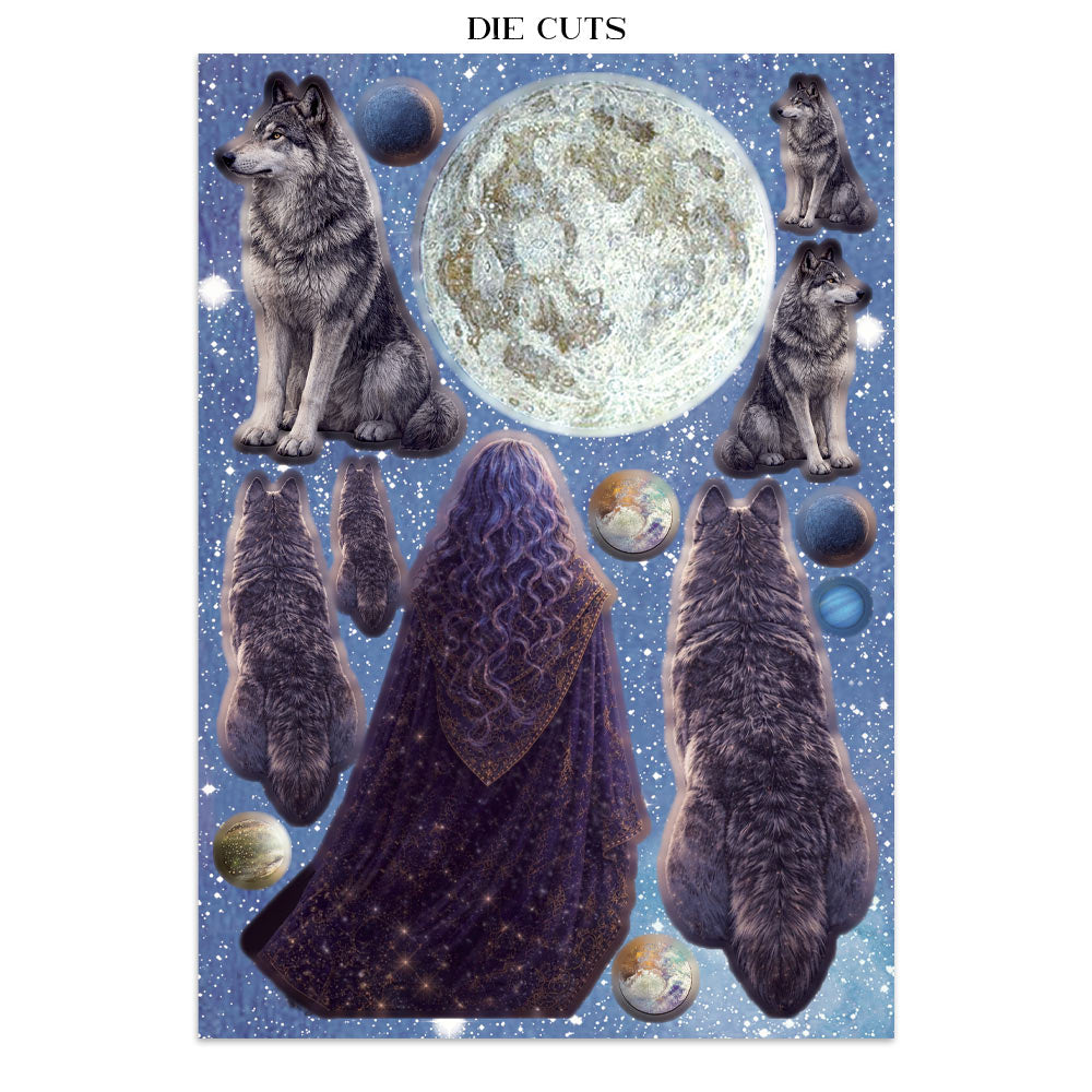 Printed Art Junk Journal Focus Points For Art And Craft A5 - Cosmos