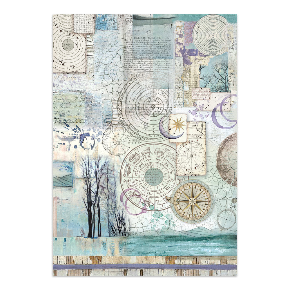 Printed Art Junk Journal Focus Points For Art And Craft A5 - Cosmos