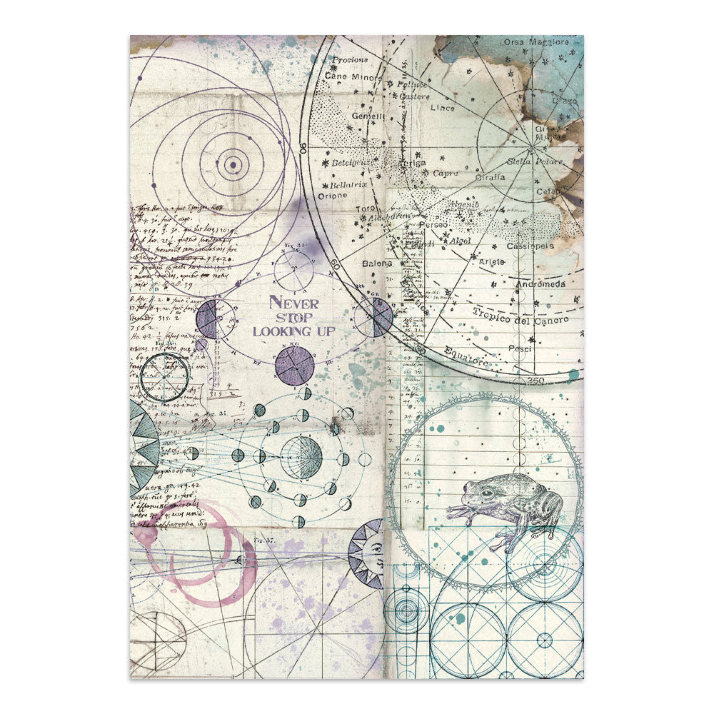 Printed Art Junk Journal Focus Points For Art And Craft A5 - Cosmos