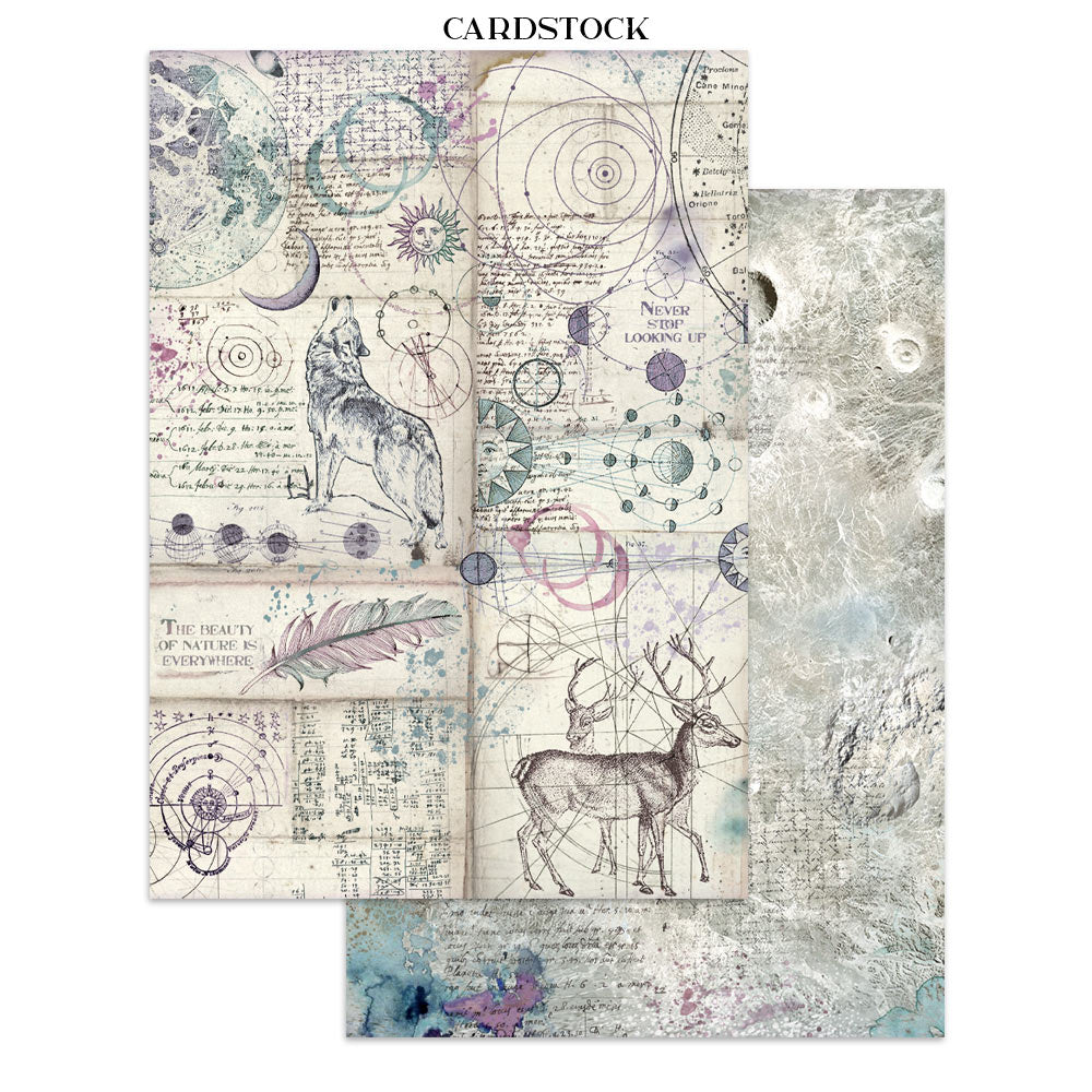 Printed Art Junk Journal Focus Points For Art And Craft A5 - Cosmos