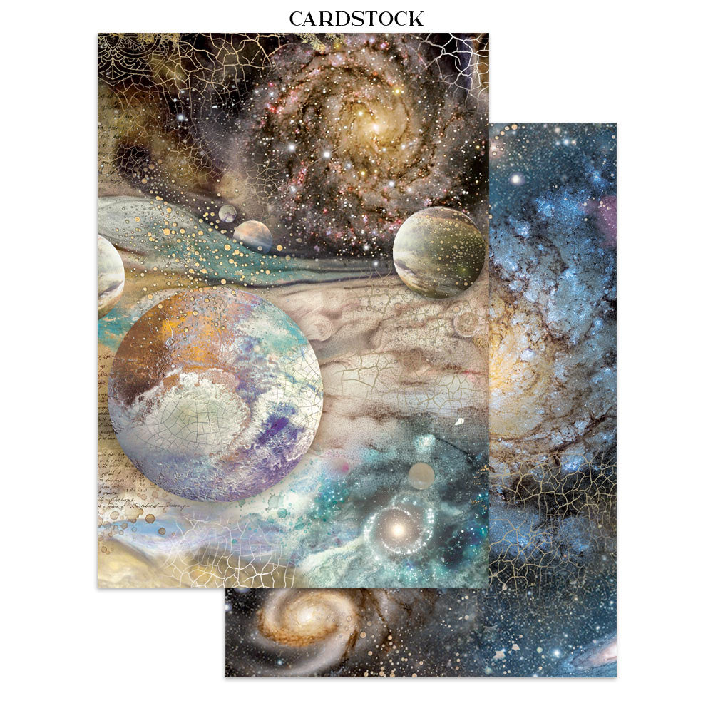 Printed Art Junk Journal Focus Points For Art And Craft A5 - Cosmos