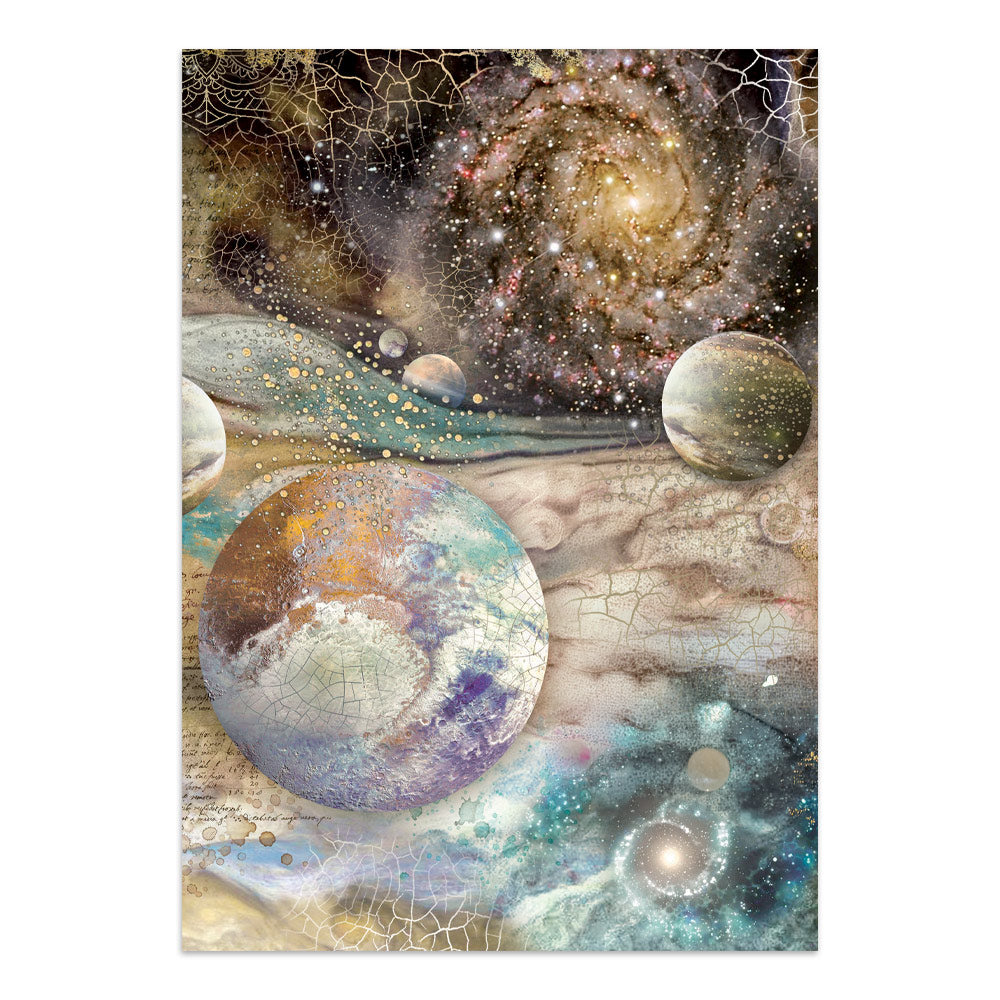 Printed Art Junk Journal Focus Points For Art And Craft A5 - Cosmos