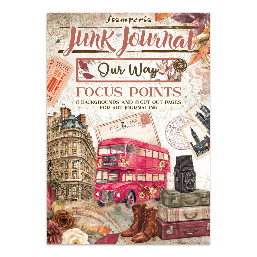 Printed Art Junk Journal Focus Points For Art And Craft A5 - Our Way