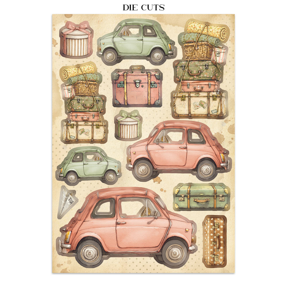 Printed Art Junk Journal Focus Points For Art And Craft A5 - Cozy Family